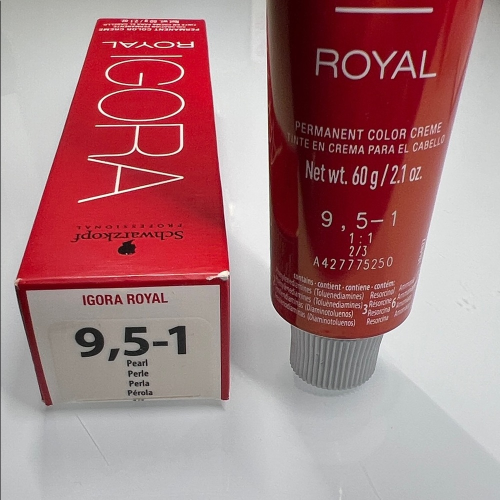 Schwarzkopf Igora Royal Hair Color Creme 9,5-1 Pearl
